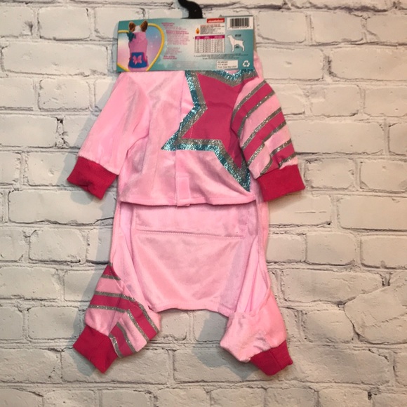 NWT JoJo Siwa Pink Dog Onesies Costumes Pet Outfit - Picture 13 of 15